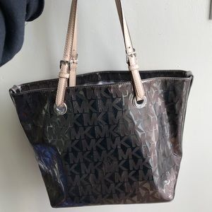 Shiny Michael Kors Tote